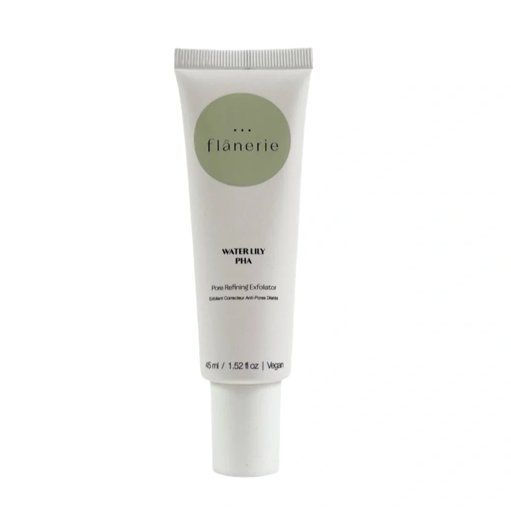Flanerie Water Lily PHA Pore Refining Exfoliate Vegan 1.52 Oz NEW